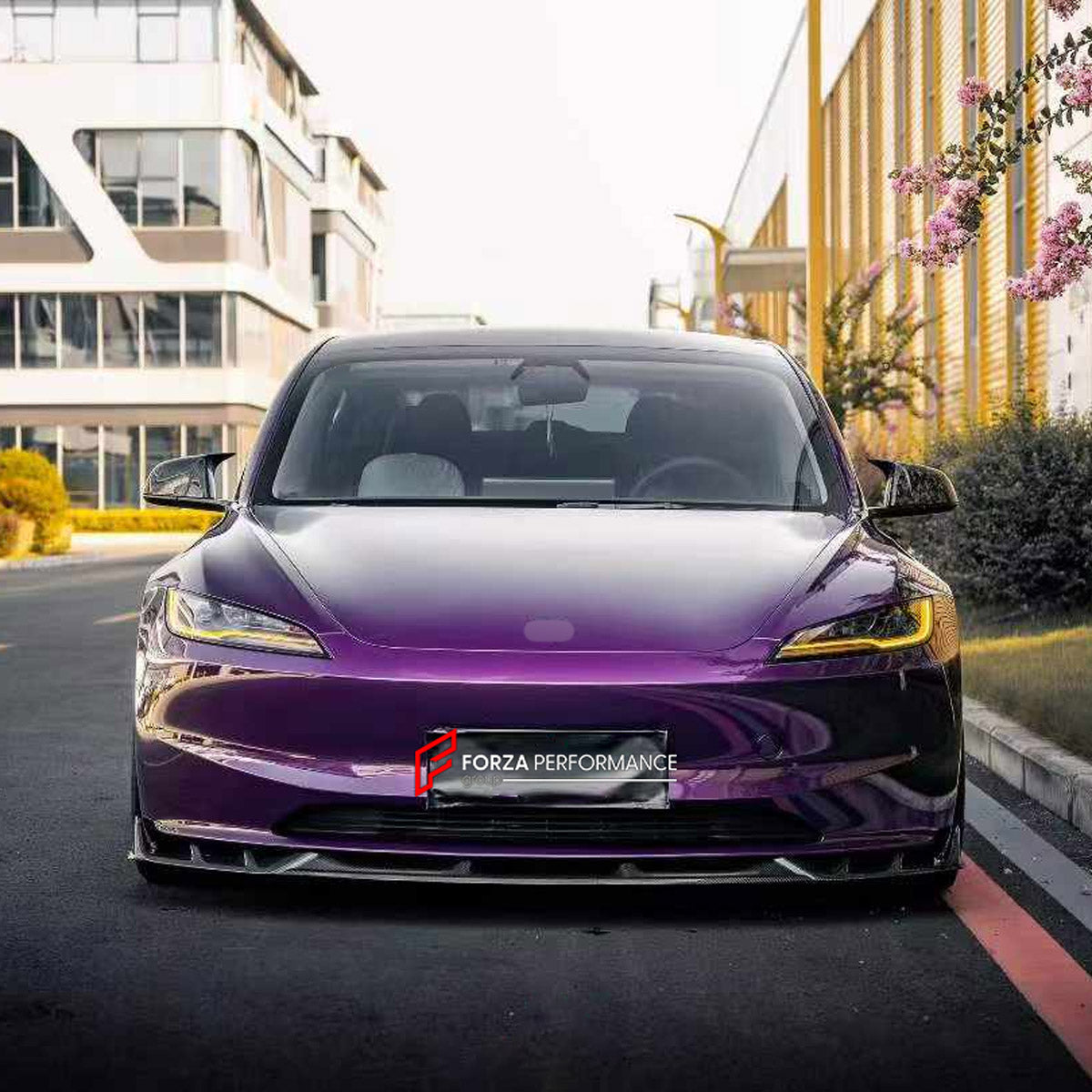 DRY CARBON BODY KIT for TESLA MODEL 3 FACELIFT HIGHLAND 2023+

Set includes:
Front Lip
Side Fender Vents
Side Mirror Covers
Side Skirts
Ducktail Spoiler
Rear Diffuser

Material: Dry Carbon

NOTE: Professional installation is required.