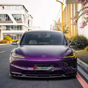 DRY CARBON BODY KIT for TESLA MODEL 3 FACELIFT HIGHLAND 2023+

Set includes:
Front Lip
Side Fender Vents
Side Mirror Covers
Side Skirts
Ducktail Spoiler
Rear Diffuser

Material: Dry Carbon

NOTE: Professional installation is required.