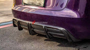 DRY CARBON BODY KIT for TESLA MODEL 3 FACELIFT HIGHLAND 2023+

Set includes:
Front Lip
Side Fender Vents
Side Mirror Covers
Side Skirts
Ducktail Spoiler
Rear Diffuser

Material: Dry Carbon

NOTE: Professional installation is required.