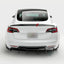DRY CARBON BODY KIT for Tesla Model 3 V 2017 - 2023
Set includes:

Front Lip
Hood Bonnet
Side Skirts
Ducktail Spoiler
Rear Diffuser
Material: Carbon

NOTE: Professional installation is required.
