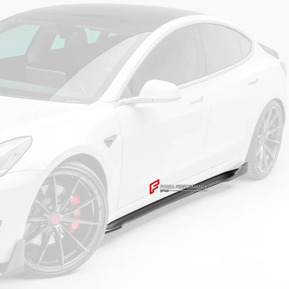 DRY CARBON BODY KIT for Tesla Model 3 V 2017 - 2023
Set includes:

Front Lip
Hood Bonnet
Side Skirts
Ducktail Spoiler
Rear Diffuser
Material: Carbon

NOTE: Professional installation is required.