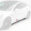 DRY CARBON BODY KIT for Tesla Model 3 V 2017 - 2023
Set includes:

Front Lip
Hood Bonnet
Side Skirts
Ducktail Spoiler
Rear Diffuser
Material: Carbon

NOTE: Professional installation is required.