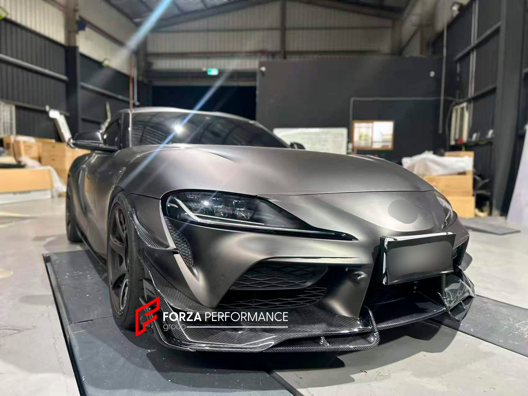 DRY CARBON BODY KIT for TOYOTA SUPRA A90 2019+ Forza Performance custom fit buy AE Design style design