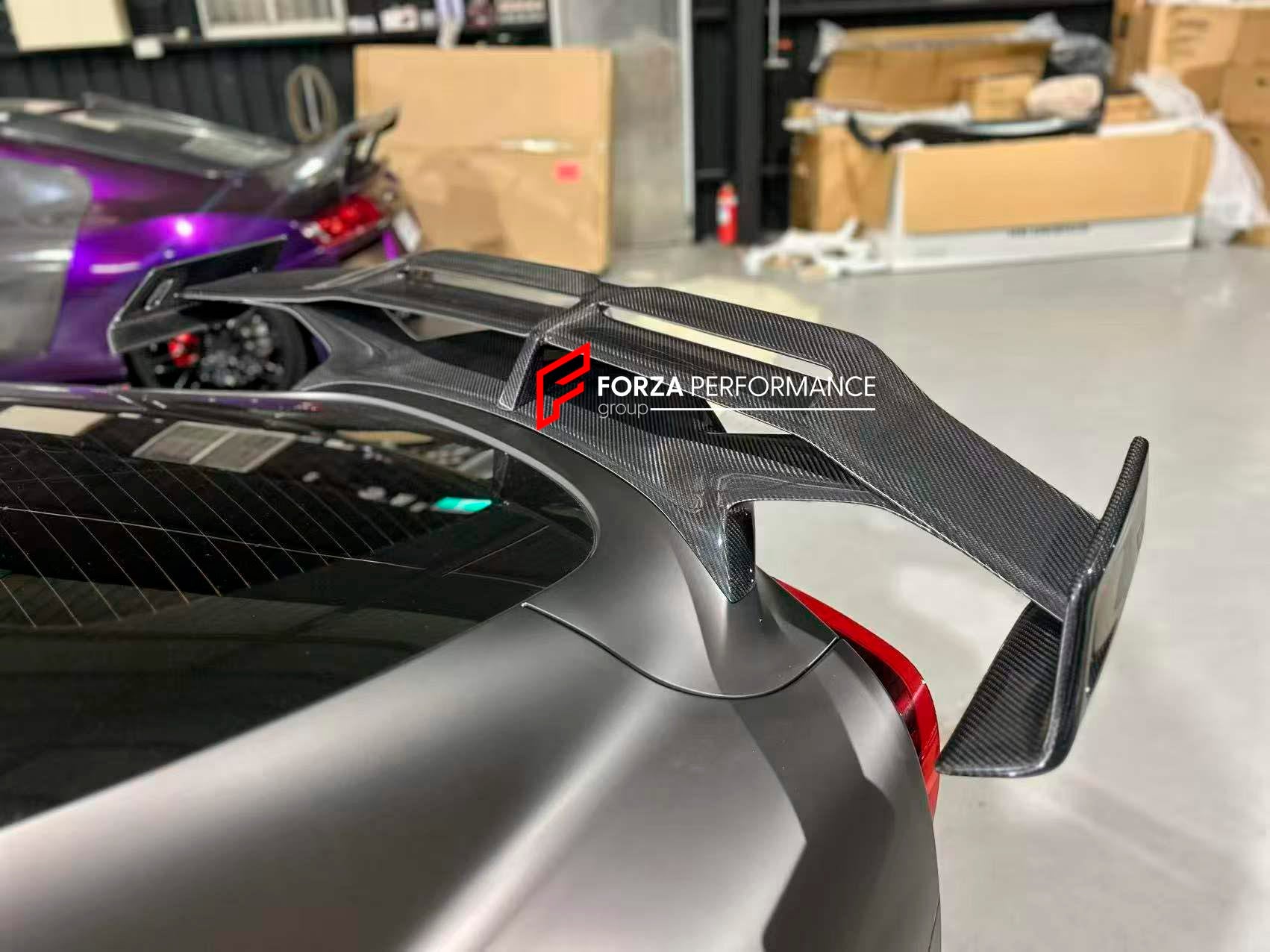 DRY CARBON BODY KIT for TOYOTA SUPRA A90 2019+ Forza Performance custom fit buy AE Design style design