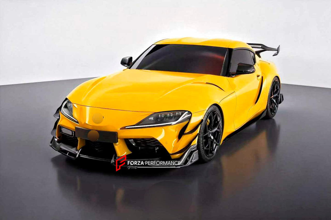 DRY CARBON BODY KIT for TOYOTA SUPRA A90 2019+ Forza Performance custom fit buy AE Design style design