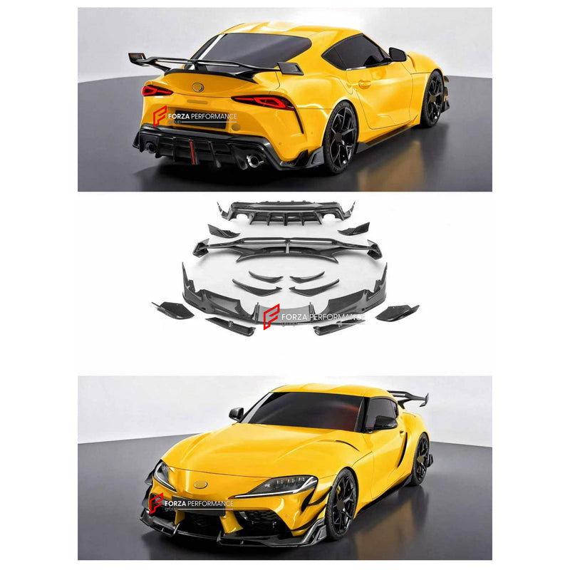 DRY CARBON BODY KIT for TOYOTA SUPRA V A90 A91 2019 - 2026