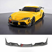 DRY CARBON BODY KIT for TOYOTA SUPRA V A90 A91 2019 - 2026

Set includes:
Front Lip
Front Bumper Canards
Rear Spoiler Wing
Rear Bumper Fins
Rear Diffuser

Material: Dry Carbon

NOTE: Professional installation is required.