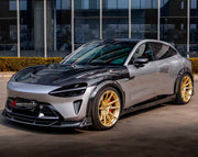 DRY CARBON BODY KIT for XIAOMI YU7 2025+ FORZA PERFORMANCE custom fit AE Design
Set includes:

Front Lip
Front Bumper Vents
Front Grille
Hood Bonnet
Front Fenders
Side Skirts
Rear Fenders
Roof Spoiler
Rear Spoiler Wing
Rear Bumper Vents
Rear Diffuser
Material: Dry Carbon

NOTE: Professional installation is required.