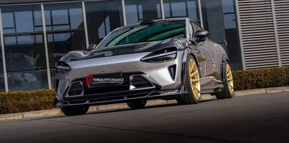 DRY CARBON BODY KIT for XIAOMI YU7 2025+

Set includes:
Front Lip
Front Bumper Canards
Hood Bonnet
Side Skirts
Roof Spoiler
Rear Spoiler Wing
Rear Bumper Fins
Rear Diffuser
Forged Wheels Rims

Material: Dry Carbon

NOTE: Professional installation is required.