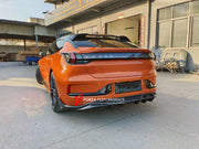 BODY KIT FOR ZEEKR 001  Set includes: Front Lip Front Canards Side Skirts Rear Diffuser