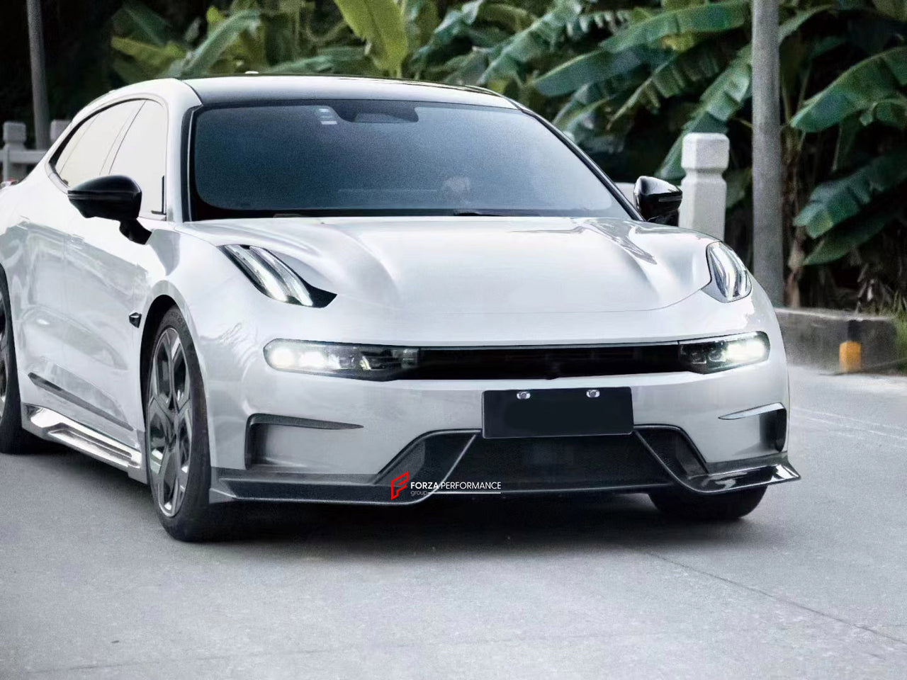 CARBON BODY KIT for ZEEKR 001 2021+
Set includes:
Front Lip
Front Bumper Trims
Side Skirts
Roof Spoiler
Rear Spoiler
Rear Diffuser 
Material: Carbon fiber
Contact us for pricing
NOTE:
Professional installation is required