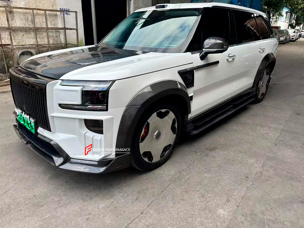 DRY CARBON BODY KIT for ZEEKR 9X 2025+
Material: Dry Carbon, Forged Carbon, Carbon

NOTE: Professional installation is required.