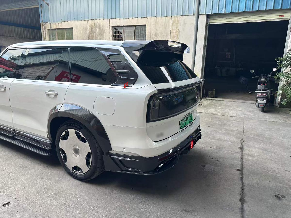 DRY CARBON BODY KIT for ZEEKR 9X 2025+
Material: Dry Carbon, Forged Carbon, Carbon

NOTE: Professional installation is required.