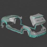 DRY CARBON BODY KIT for ZEEKR 9X 2025+ Forza Performance custom fit buy AE Design