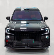 DRY CARBON BODY KIT for ZEEKR 9X 2025+ FORZA PERFORMANCE custom fit ZEEKR 9X AMANS
Set includes:

Front Lip
Front Bumper Air Vents
Hood Vent Trims
Fender Panels
Front Fender Flares
Side Skirts
Rear Fender Flares
Roof Spoiler
Ducktail Spoiler
Rear Diffuser
Forged Wheels
Material: Dry Carbon

NOTE: Professional installation is required.