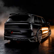 DRY CARBON BODY KIT for ZEEKR 9X 2025+ FORZA PERFORMANCE   custom fit AE Design
Set includes:

Front Lip
Hood Bonnet
Front Fenders
Side Skirts
Rear Fenders
Roof Spoiler
Ducktail Spoiler
Rear Diffuser
Material: Dry Carbon

NOTE: Professional installation is required.
