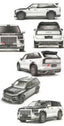 DRY CARBON BODY KIT for ZEEKR 9X 2025+ FORZA PERFORMANCE   custom fit OCEX Design
Set includes:

Front Lip
Front Bumper Vents
Headlight Cover Trim
Hood Bonnet
Front Fenders
Side Skirts
Rear Fenders
Roof Spoiler
Ducktail Spoiler
Rear Diffuser
Material: Dry Carbon

NOTE: Professional installation is required.