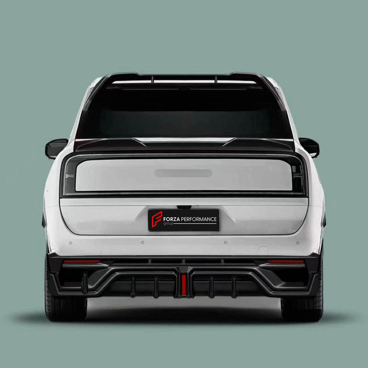 DRY CARBON BODY KIT for ZEEKR 9X 2025+ FORZA PERFORMANCE   custom fit OCEX Design
Set includes:

Front Lip
Front Bumper Vents
Headlight Cover Trim
Hood Bonnet
Front Fenders
Side Skirts
Rear Fenders
Roof Spoiler
Ducktail Spoiler
Rear Diffuser
Material: Dry Carbon

NOTE: Professional installation is required.