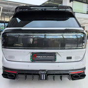 DRY CARBON BODY KIT for ZEEKR 9X 2025+ FORZA PERFORMANCE custom fit Mansory Style

Set includes:
Front Bumper
Hood Bonnet
Front Fenders
Fender Flares
Side Mirror Covers
Side Skirts
Roof Spoiler
Rear Spoiler Wing
Rear Diffuser

Material: Dry Carbon, Forged Carbon, Carbon

NOTE: Professional installation is required.