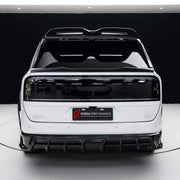 DRY CARBON BODY KIT for ZEEKR 9X 2025+

Set includes:
Front Lip
Front Bumper Canards
Fender Flares
Side Skirts
Roof Spoiler
Ducktail Spoiler
Rear Window Air Vent Trims
Trunk Lid Trim
Rear Bumper Fins
Rear Diffuser

Material: Dry Carbon

NOTE: Professional installation is required.