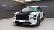 DRY CARBON BODY KIT for ZEEKR 9X 2025+ FORZA PERFORMANCE custom fit Mansory Style

Set includes:
Front Bumper
Hood Bonnet
Front Fenders
Fender Flares
Side Mirror Covers
Side Skirts
Roof Spoiler
Rear Spoiler Wing
Rear Window Air Vent Trims
Rear Diffuser

Material: Dry Carbon, Forged Carbon, Carbon

NOTE: Professional installation is required.