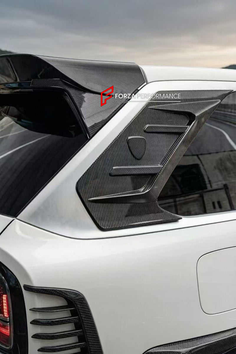 DRY CARBON BODY KIT for ZEEKR 9X 2025+ FORZA PERFORMANCE custom fit Mansory Style

Set includes:
Front Bumper
Hood Bonnet
Front Fenders
Fender Flares
Side Mirror Covers
Side Skirts
Roof Spoiler
Rear Spoiler Wing
Rear Window Air Vent Trims
Rear Diffuser

Material: Dry Carbon, Forged Carbon, Carbon

NOTE: Professional installation is required.