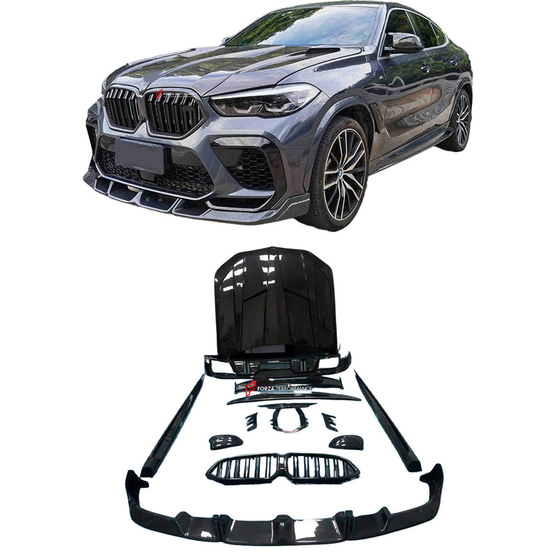 DRY CARBON BODY KIT for BMW X6M F96 2020 - 2023