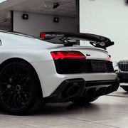 GT STYLE DRY CARBON REAR SPOILER FOR AUDI R8 4S 2015-2019
