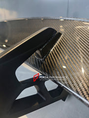 GT STYLE DRY CARBON REAR SPOILER FOR AUDI R8 4S 2015-2019