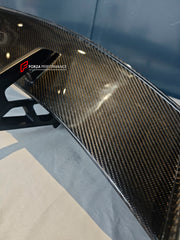 GT STYLE DRY CARBON REAR SPOILER FOR AUDI R8 4S 2015-2019