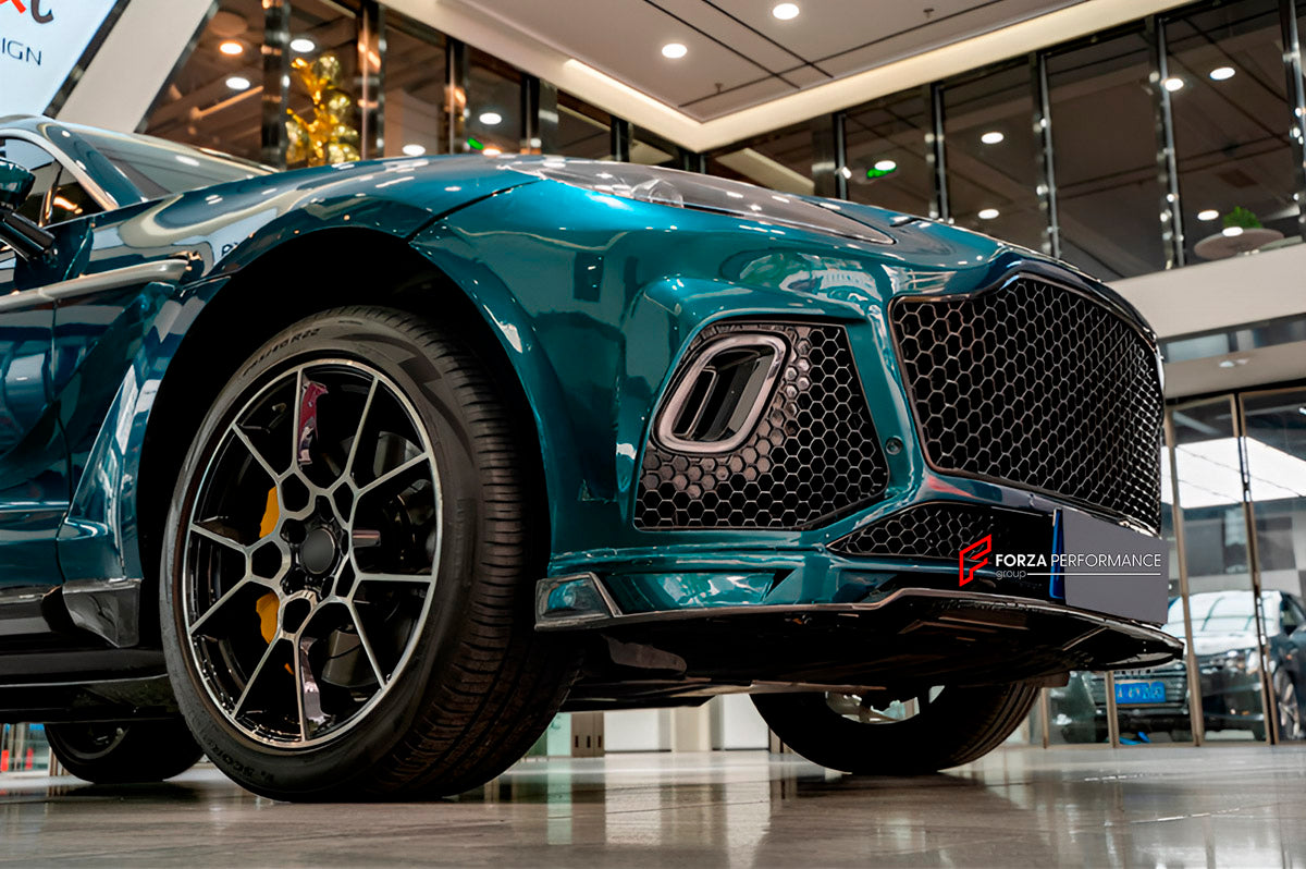 DRY CARBON BODY KIT V2 for ASTON MARTIN DBX AM8 2020 - 2024

Set includes:

Front Bumper Assembly
Side Skirts
Rear Diffuser
Material: Dry Carbon

Note: Professional installation is required