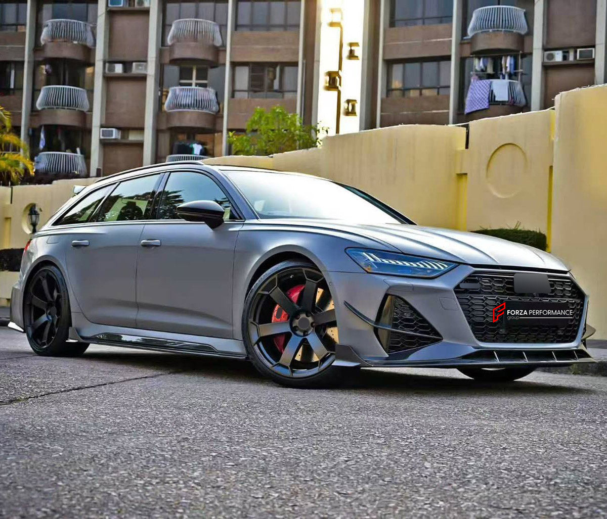 DRY CARBON BODY KIT for AUDI RS6 C8 2019 - 2023

Set includes:

Front Lip
Front Bumper Canards
Hood Bonnet
Side Skirts
Roof Spoiler
Rear Diffuser
Material: Dry Carbon

NOTE: Professional installation is required