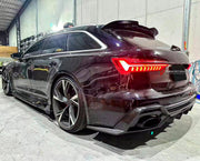 DRY CARBON BODY KIT for AUDI RS6 C8 2019 - 2023

Set includes:

Front Lip
Front Bumper Canards
Hood Bonnet
Side Skirts
Roof Spoiler
Rear Diffuser
Material: Dry Carbon

NOTE: Professional installation is required