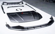 DRY CARBON BODY KIT for AUDI RS6 C8 2019 - 2023

Set includes:

Front Lip
Front Bumper Canards
Hood Bonnet
Side Skirts
Roof Spoiler
Rear Diffuser
Material: Dry Carbon

NOTE: Professional installation is required
