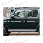 DRY CARBON BODY SIDE DOOR MOLDINGS for MERCEDES-BENZ G-CLASS W465 G63 G450D G500 G550 2025+

Set includes:
Body Side Door Moldings

Material: Dry Carbon

NOTE: Professional installation is required.