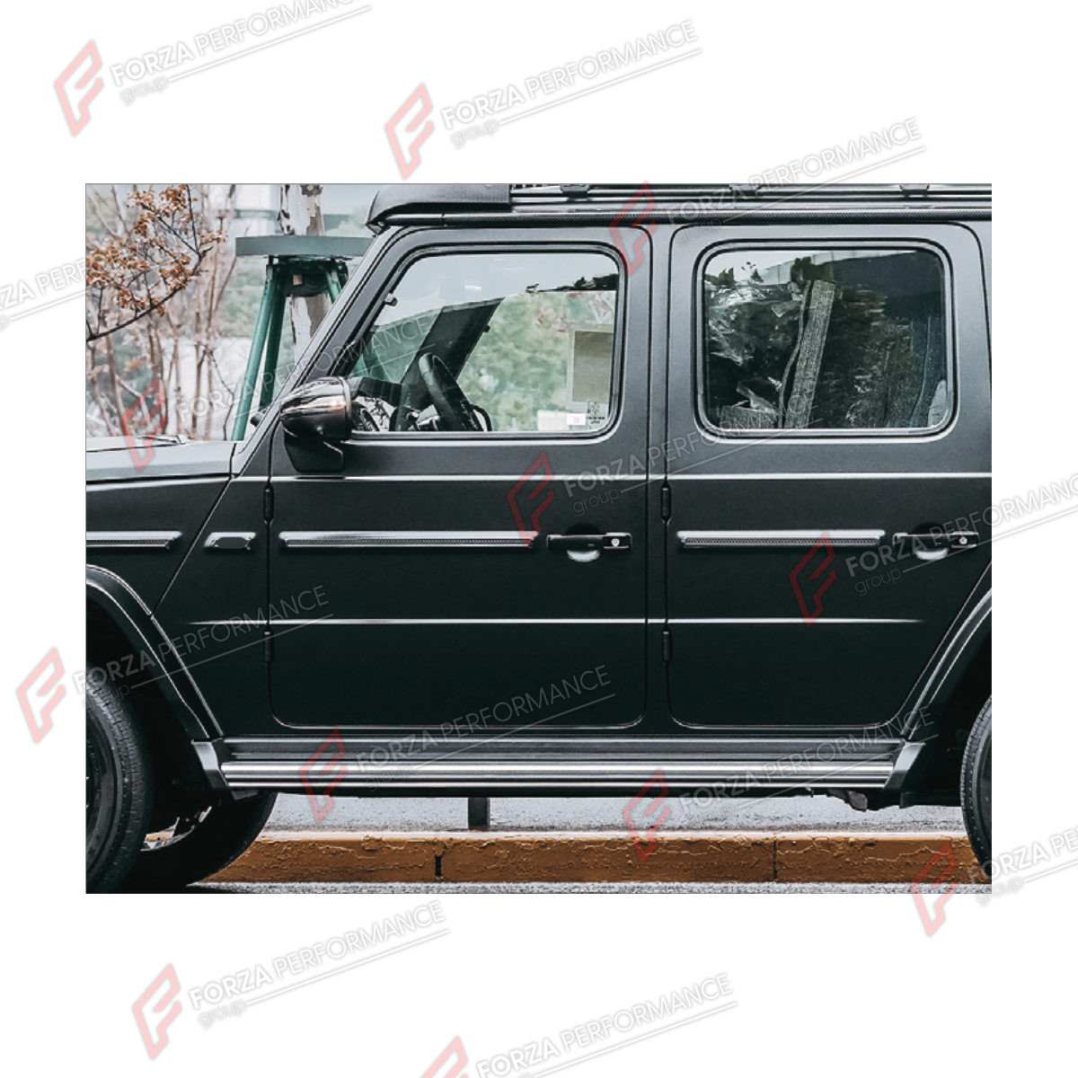 DRY CARBON BODY SIDE DOOR MOLDINGS for MERCEDES-BENZ G-CLASS W465 G63 G450D G500 G550 2025+

Set includes:
Body Side Door Moldings

Material: Dry Carbon

NOTE: Professional installation is required.
