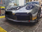 DRY CARBON BODY KIT FOR PORSCHE 911 992 TURBO TURBO S 2019+  Set includes:  Front Lip Front Air Vent Covers Side Skirts  Rear Diffuser Exhaust Tips Rear Canards Rear Spoiler