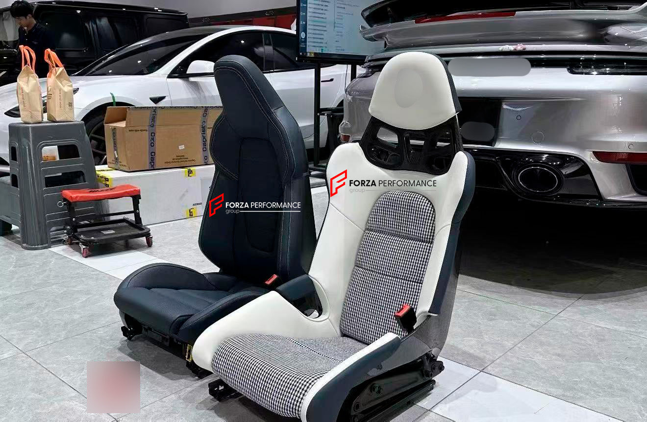 DRY CARBON BUCKET SEATS for PORSCHE 911 TURBO S 2020+