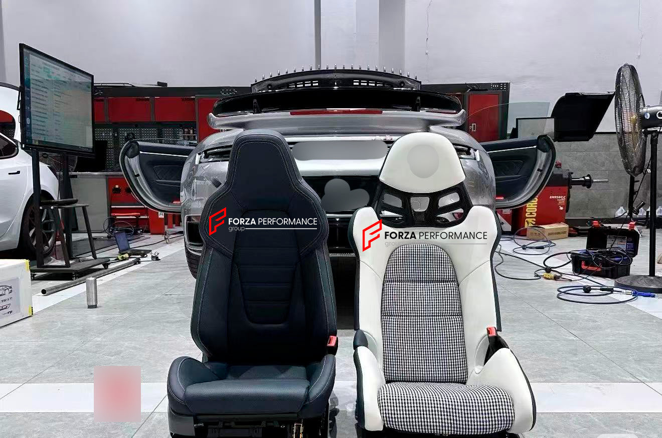 DRY CARBON BUCKET SEATS for PORSCHE 911 TURBO S 2020+