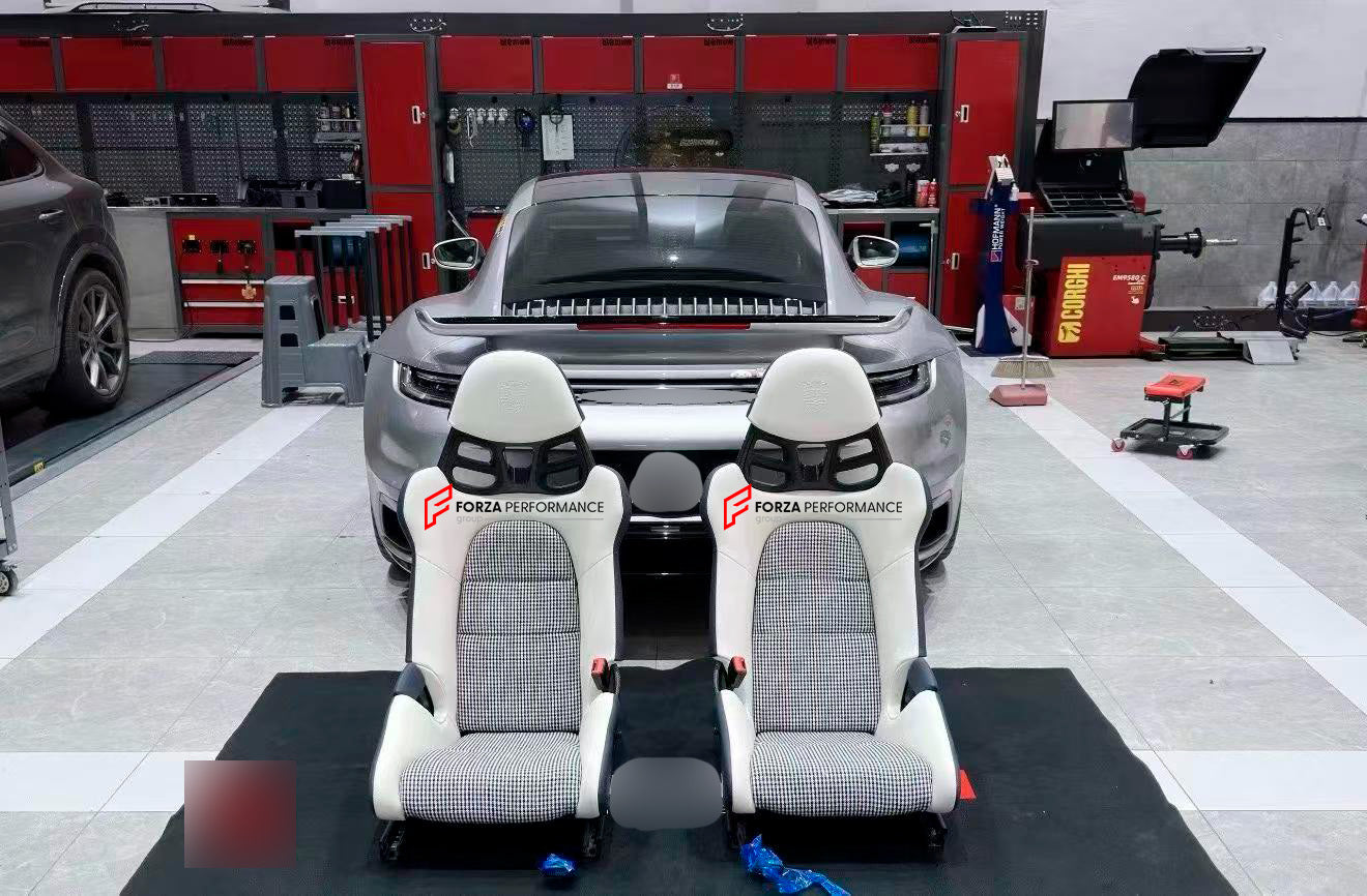 DRY CARBON BUCKET SEATS for PORSCHE 911 TURBO S 2020+