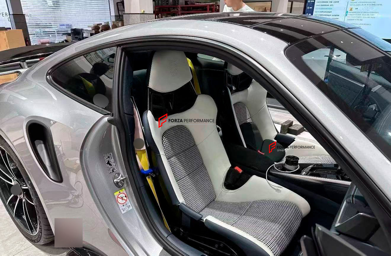 DRY CARBON BUCKET SEATS for PORSCHE 911 TURBO S 2020+
