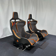 We manufacture DRY CARBON BUCKET SEATS LWCB for any model FERRARI.

A single seat can be sold, purchasing a pair is not required.

All bucket seats photos on our website are real images of the actual product.

We produce custom carbon bucket seats for every FERRARI model (296 360 458 488 512 812 F355 F430 SF90 12CILINDRI CALIFORNIA PORTOFINO PUROSANGUE ROMA etc). We offer customizable options.

We create 3D renders of your bucket seats before production for your approval.

Specification:

Fully Customizable
