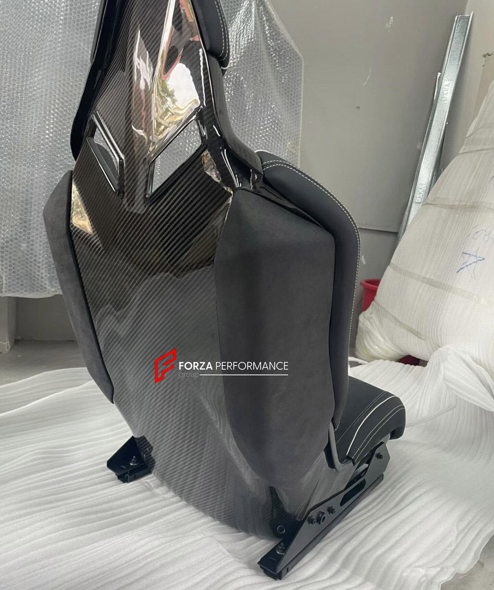 DRY CARBON BUCKET SEATS LWCB for LAMBORGHINI AVENTADOR LP700 LP720 LP750 LP780 S SVJ HURACAN LP580 LP610 LP640 EVO custom fit SVJ Style

A single seat can be sold, purchasing a pair is not required.

All bucket seats photos on our website are real images of the actual product.

We produce custom carbon bucket seats for Lamborghini Aventador LP700 LP720 LP750 LP780 S SVJ Huracan LP580 LP610 LP640 EVO. We offer fully customizable options.

Custom Options:

Cushion Inserts: Custom Design
Finishing Options: Alc