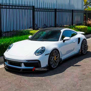 DRY CARBON AERO KIT for PORSCHE 911 992.1 TURBO S 2021 - 2025

Set includes:

Front Lip

Rear Diffuser

Exhaust Tips

Material: Dry Carbon

NOTE: Professional installation is required