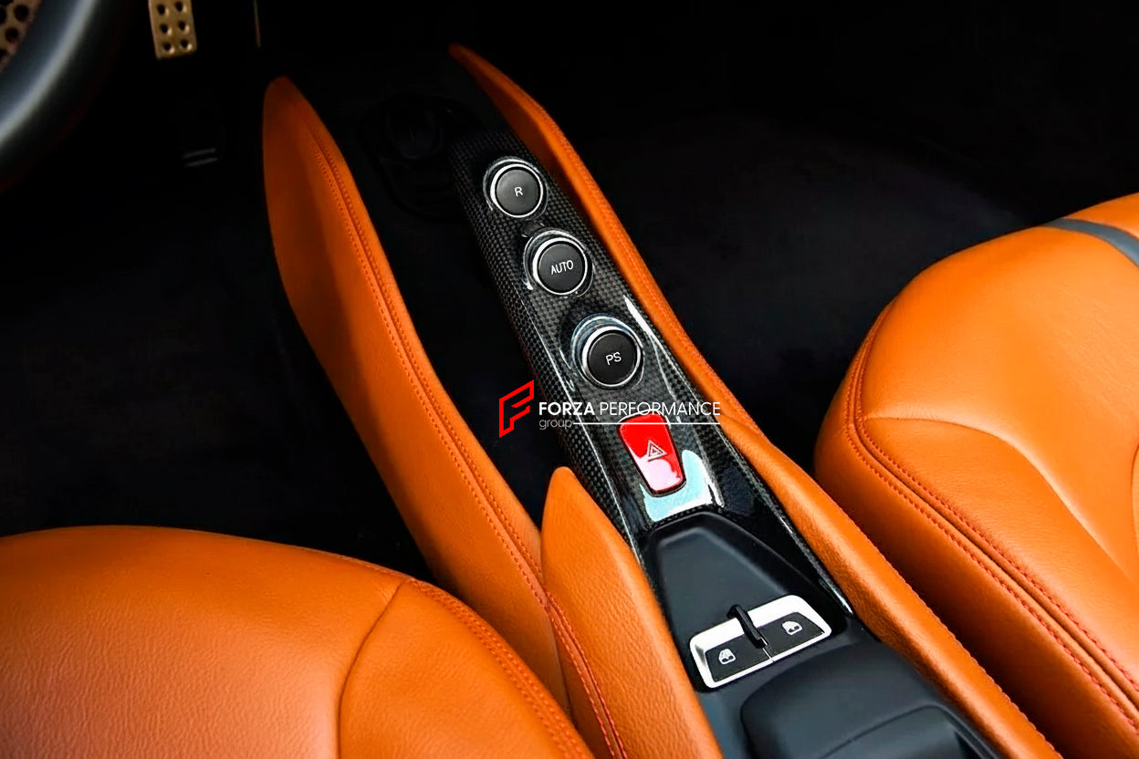 DRY CARBON CENTER CONSOLE BRIDGE for FERRARI F8 TRIBUTO SPIDER 2019 - 2023 

Set includes: 

Center Console Bridge

Material: Dry Carbon 

Note: Professional installation is required.

Why “Contact Us for Pricing”?

We don’t display fixed prices because our goal is to offer you the most competitive deal possible. Product costs often decrease over time, and by requesting a quote, you’ll receive our most up-to-date price on market.

SECURED PAYMENT METHODS&nbsp;
PayPal (+4.4% fee)
Visa / Master