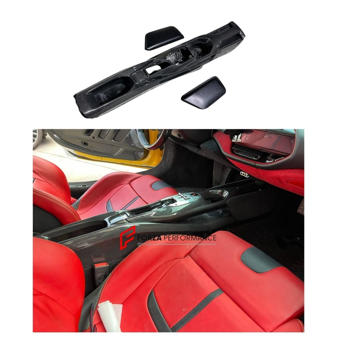 DRY CARBON CENTER CONSOLE BRIDGE for FERRARI SF90 2019+

Set includes: 

Center Console Bridge

Material: Dry Carbon 

Note: Professional installation is required.