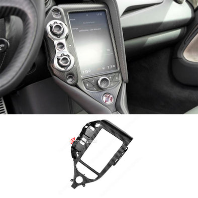 DRY CARBON CENTER CONSOLE SCREEN TRIM for MCLAREN 720S 2017 - 2023

Set includes:

Central Control Screen Trim

Material: Carbon Fiber

Note: Professional installation is required

CONTACT US FOR PRICING