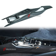 DRY CARBON CENTER CONSOLE TRIM COVER for FERRARI 296 GTB GTS 2022+ FORZA PERFORMANCE custom fit OEM Style

Set includes:
Center Console Trim Cover

Material: Dry Carbon

NOTE: Professional installation is required.