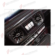 DRY CARBON CENTRAL CONTROL PANEL TRIM for MERCEDES-BENZ G-CLASS W464 G63 G350 G350D G400D G500 G550 2019 - 2024

Set includes:
Central Control Panel Trim

Material: Dry Carbon

NOTE: Professional installation is required.