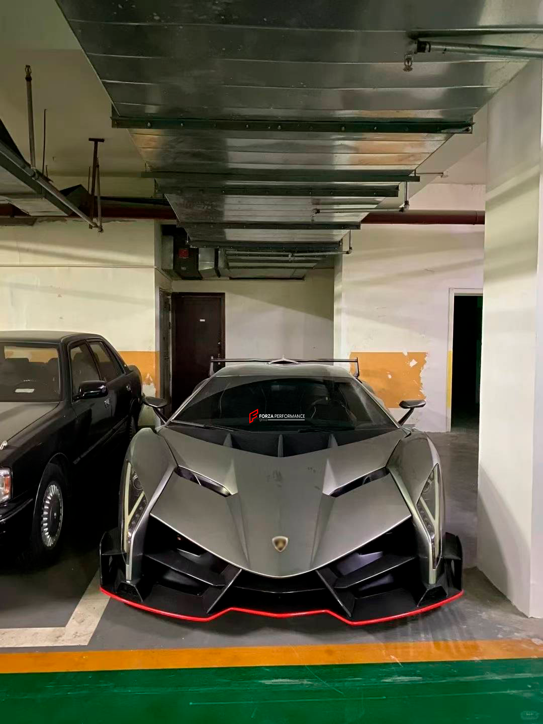 DRY CARBON CONVERSION BODY KIT for LAMBORGHINI AVENTADOR LP700 2011 - 2016 upgrade to VENENO LP750

Set includes:

Front Lip
Front Fenders
Headlights
Front Hood / Bonnet
Roof
Side Skirts
Rear Quarter Panels
Rear Hood/ Bonnet
Rear Fender Flares
Rear Wing Spoiler
Rear Bumper
Rear Diffuser
Exhaust Catback

Material: Dry Carbon

NOTE: Professional installation is required.